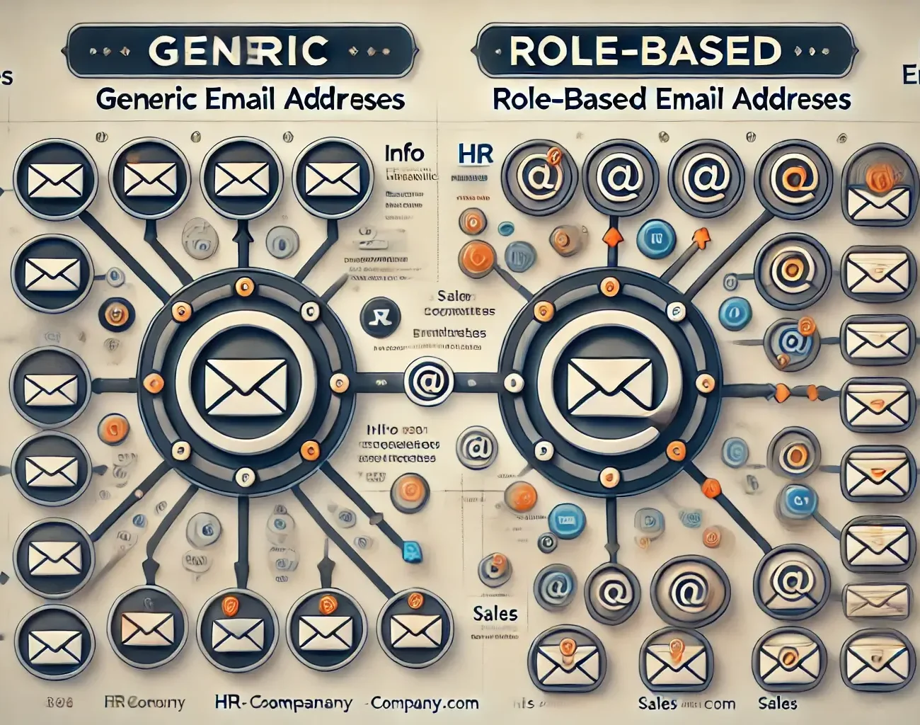 Direcciones de Correo Genéricas vs. Basadas en Roles