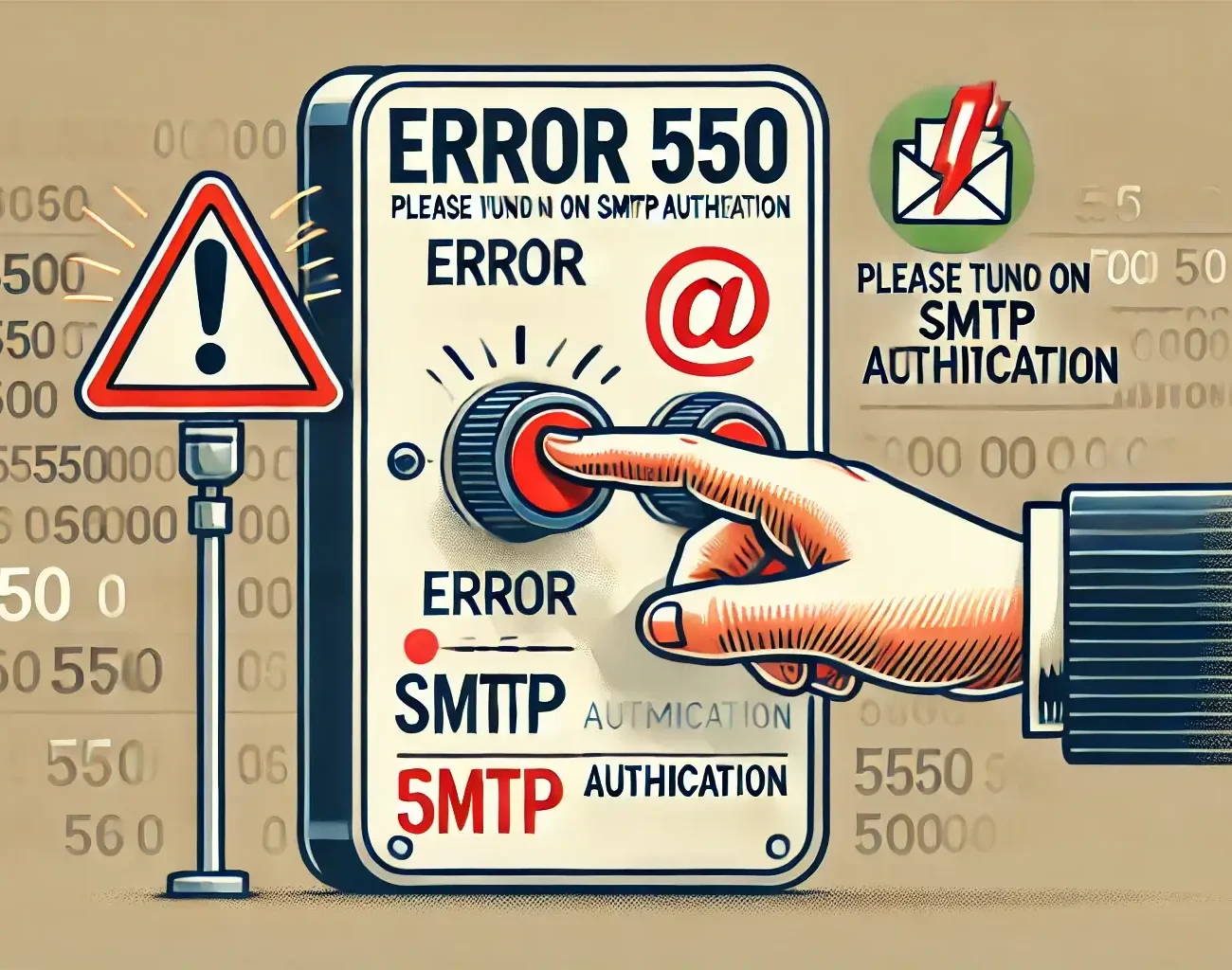 Error 550: Activa la Autenticación SMTP