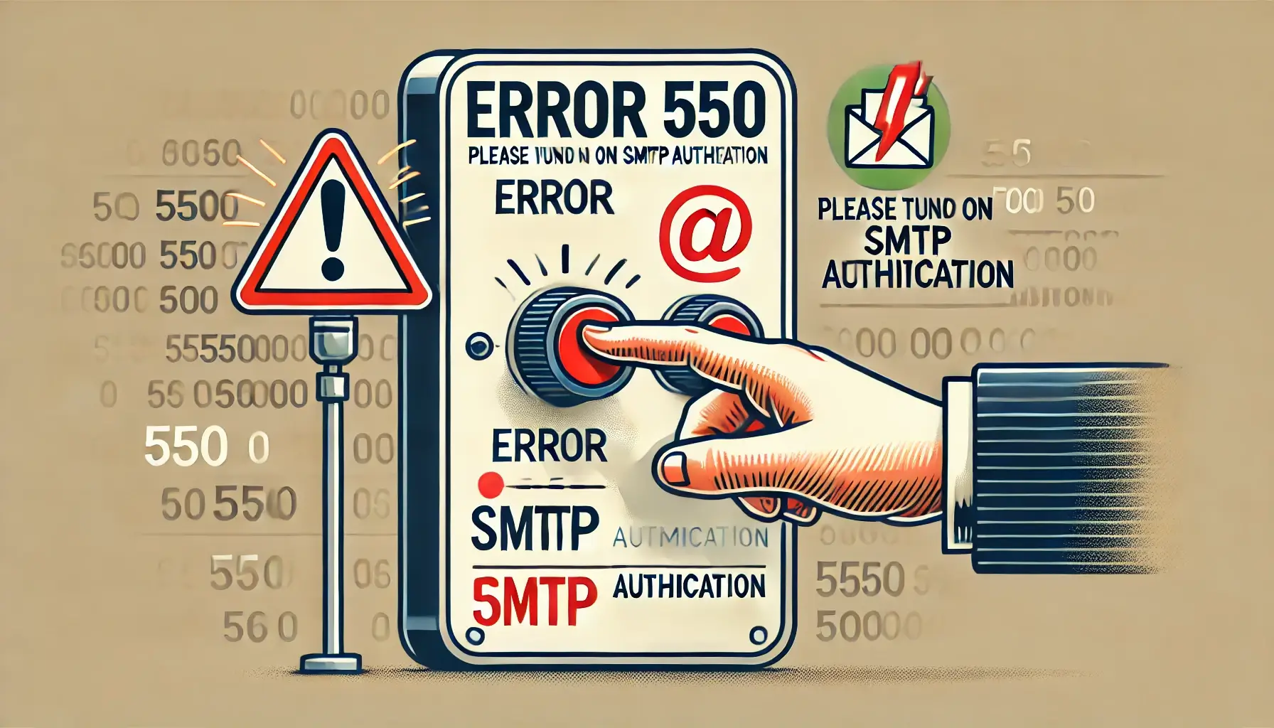 Error 550: Activa la Autenticación SMTP