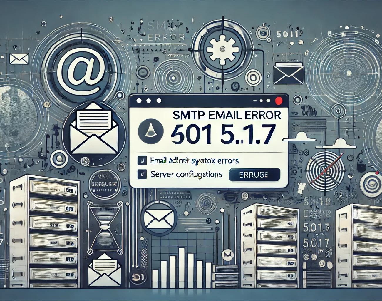 SMTP 501 5.1.7