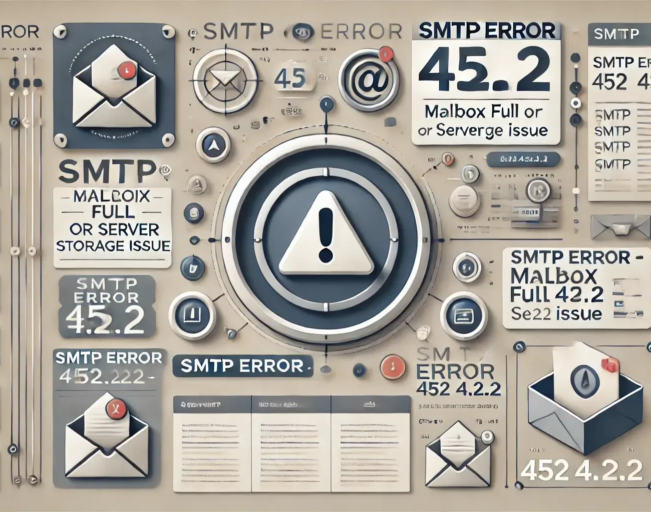 Error SMTP 452 4.2.2