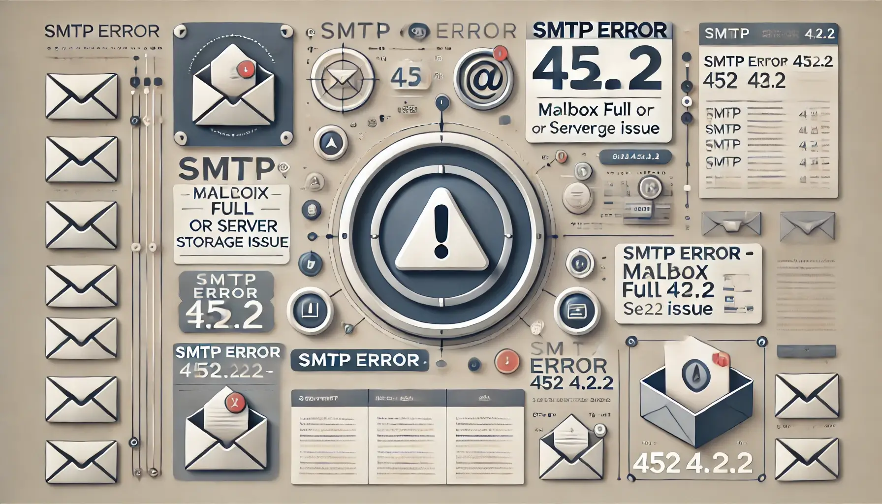 Error SMTP 452 4.2.2